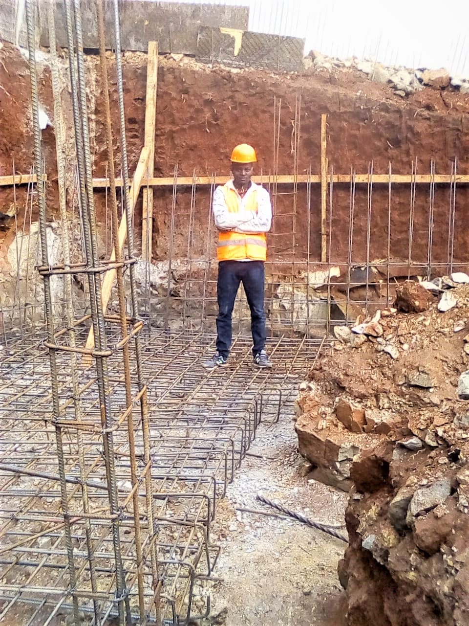 Foundation setting by Raphco constructions in Joska, Kamulu